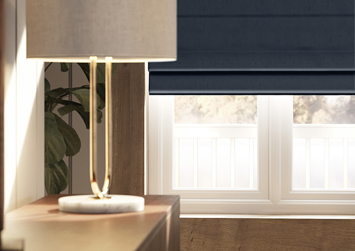 Windermere, Indigo - Roman Blind - Image 5